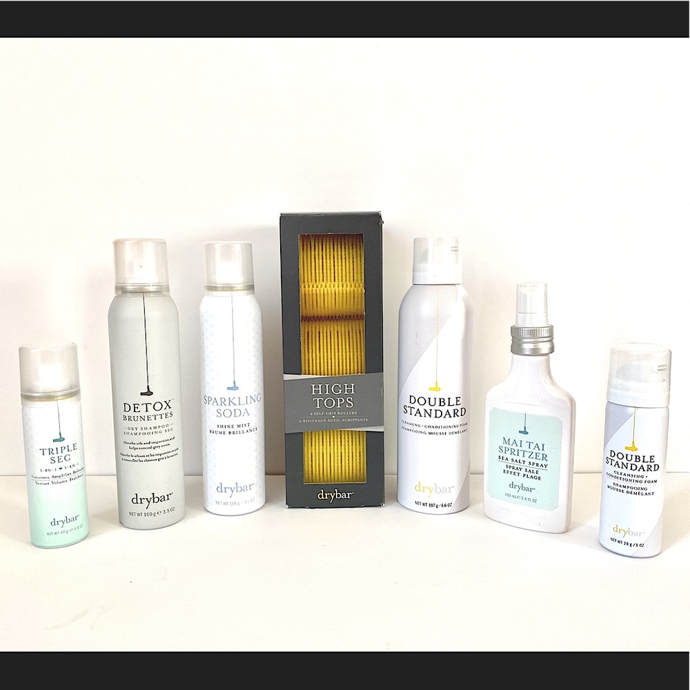 Collection of Drybar products